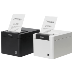 CT-E301, USB, 8 pts/mm (203 dpi), massicot, blanc CT-E301, USB, 8 pts/mm (203 dpi), massicot, blanc